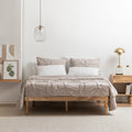 Rhonda Platform Queen Bed Natural