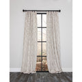 Ml19305 Floria Rod Pocket Curtain Single Panel 52 By 63 Inch Gray