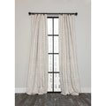 Ml19306 Patrice Blackout Thermal Rod Pocket Curtain Single Panel 52 By 63 Inch Gray