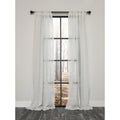Ml19307 Adalene Sheer Rod Pocket Curtain Single Panel 54 By 63 Inch