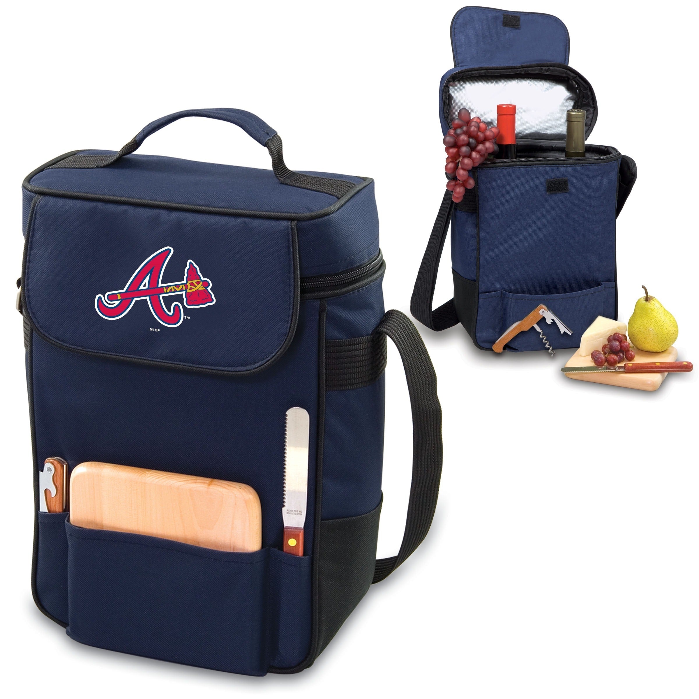 Mlb Duet Two Bottle Wine And Cheese Cooler Tote