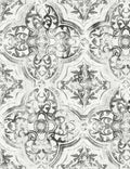Turia Wallpaper, Black,