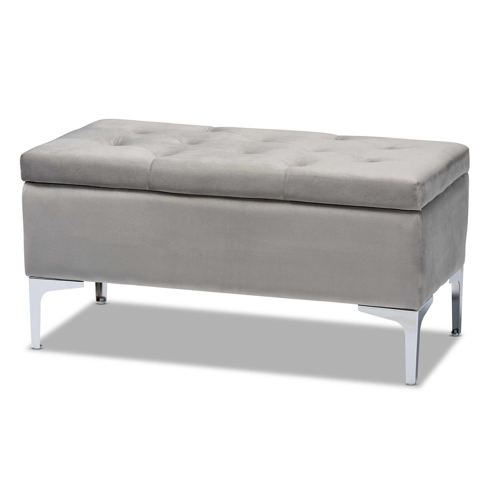 Porch Den De Luna Tufted Upholstered Storage Ottoman