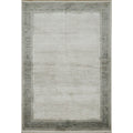 Machine Made Beige Ivories Abstract Area Rug 7 7 X 5 2