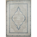 Machine Made Beige Ivories Abstract Area Rug 7 7 X 5 2