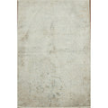 Machine Made Beige Ivories Abstract Area Rug 7 7 X 5 2