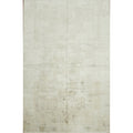 Machine Made Beige Ivories Abstract Area Rug 9 10 X 6 5