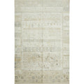 Machine Made Beige Ivories Abstract Area Rug 9 10 X 6 5