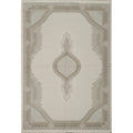 Machine Made Beige Ivories Abstract Area Rug 7 7 X 5 2