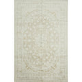 Machine Made Beige Ivories Abstract Area Rug 9 10 X 6 5