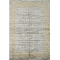 Machine Made Beige Ivories Abstract Area Rug 7 7 X 5 2