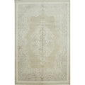 Machine Made Beige Ivories Abstract Area Rug 9 10 X 6 5