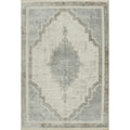Machine Made Beige Ivories Abstract Area Rug 7 7 X 5 2