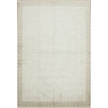 Machine Made Beige Ivories Abstract Area Rug 7 7 X 5 2