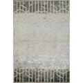 Machine Made Greys Charcoal Abstract Area Rug 7 7 X 5 2