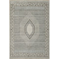 Machine Made Greys Charcoal Abstract Area Rug 7 7 X 5 2