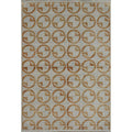 Machine Made Greys Charcoal Abstract Area Rug 7 7 X 5 2