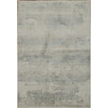 Machine Made Greys Charcoal Abstract Area Rug 7 7 X 5 2