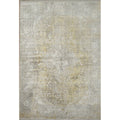 Machine Made Greys Charcoal Abstract Area Rug 7 7 X 5 2