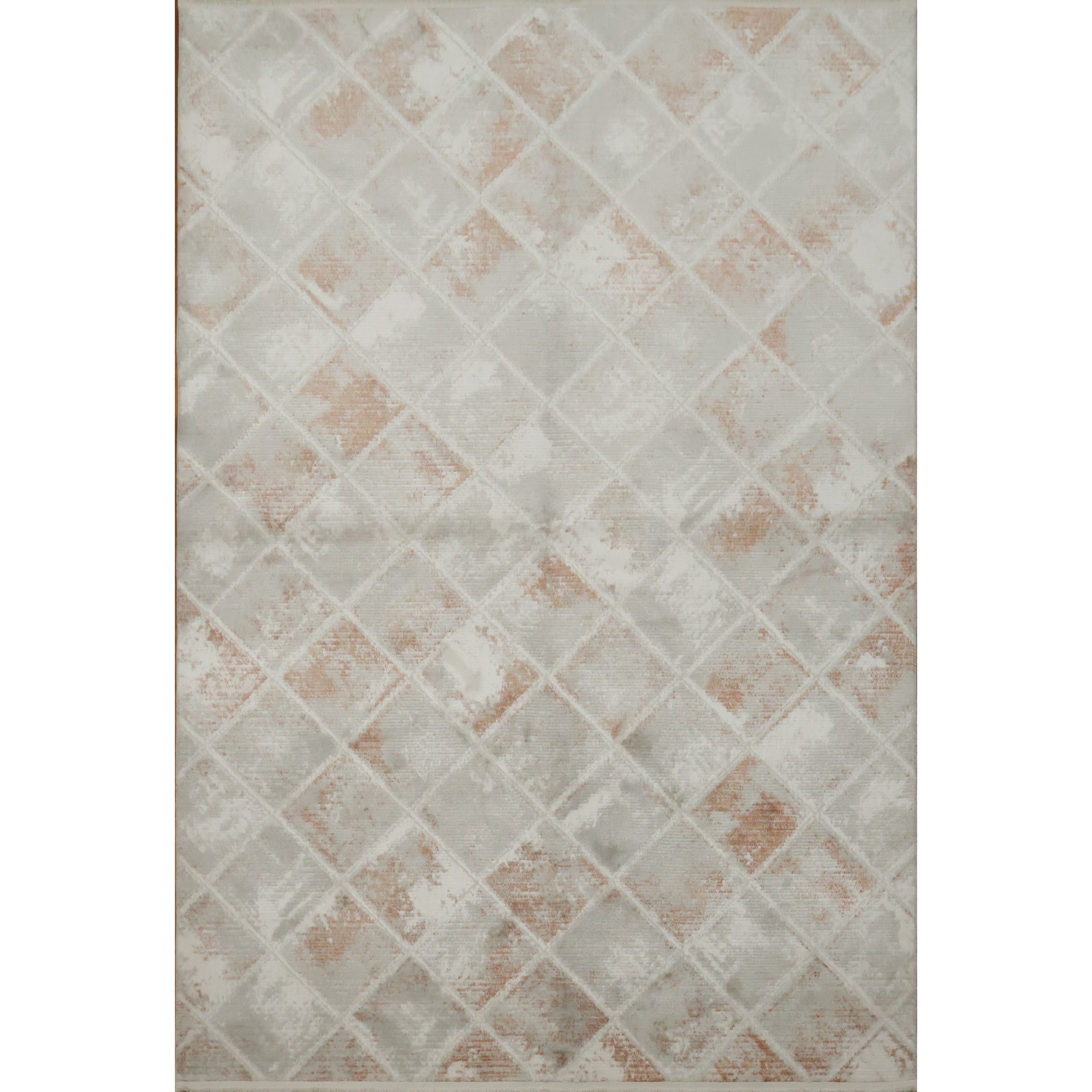 Machine Made Greys Charcoal Abstract Area Rug 7 7 X 5 2