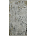 Machine Made Greys Charcoal Abstract Area Rug 5 0 X 2 6