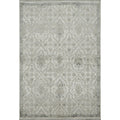 Machine Made Greys Charcoal Abstract Area Rug 7 7 X 5 2