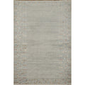 Machine Made Greys Charcoal Abstract Area Rug 7 7 X 5 2
