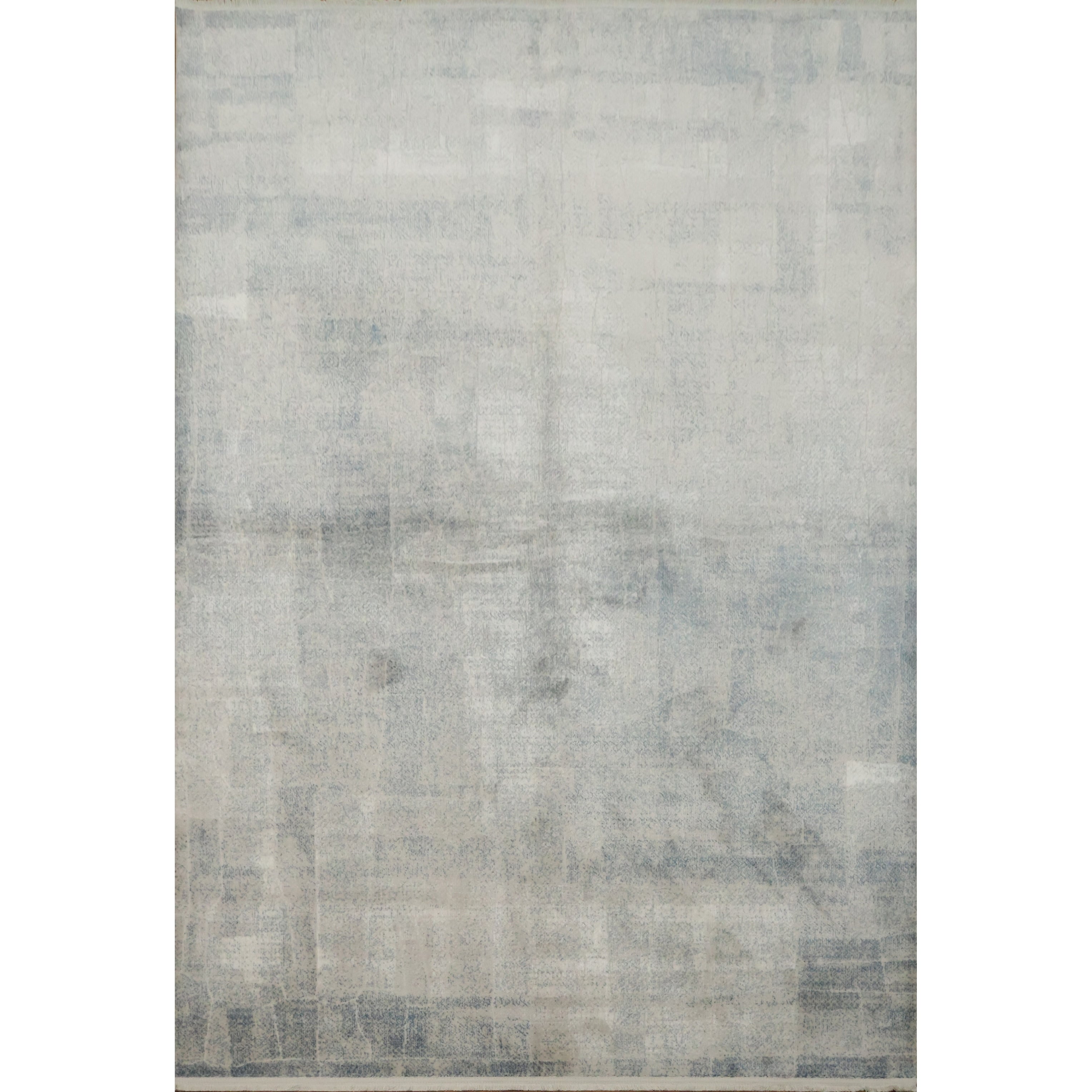 Machine Made Greys Charcoal Abstract Area Rug 7 7 X 5 2