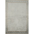 Machine Made Greys Charcoal Abstract Area Rug 7 7 X 5 2