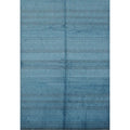 Machine Made Oriental 100 Wool Carpet Modern Navy Blue Blues Area Rug 9 4 X 6 5