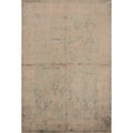 Machine Made Oriental Polyester Carpet Modern Beige Ivories Area Rug 7 6 X 5 1