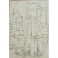 Machine Made Oriental Polyester Carpet Modern Beige Ivories Area Rug 7 7 X 5 2