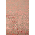 Machine Made Oriental Polyester Carpet Modern Coral Abstract Area Rug 7 6 X 5 1