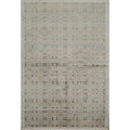 Machine Made Oriental Polyester Carpet Modern Greys Charcoal Area Rug 7 7 X 5 2