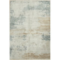 Machine Made Oriental Polyester Carpet Modern Greys Charcoal Area Rug 7 7 X 5 2