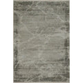 Machine Made Oriental Polyester Carpet Modern Greys Charcoal Area Rug 7 7 X 5 2