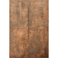 Machine Made Oriental Polyester Carpet Modern Oranges Rust Area Rug 7 2 X 5 0