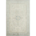 Machine Made Oriental Polyester Carpet Traditional Beige Ivories Area Rug 9 10 X 6 5