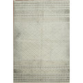 Machine Made Polyester Carpet Beige Ivories Abstract Area Rug 7 7 X 5 2