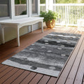 Machine Washable Indoor Outdoor Abstract Westcliffe Chantille Rug