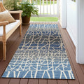 Machine Washable Indoor Outdoor Boho Global Chantille Rug