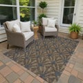 Machine Washable Indoor Outdoor Casual Kim Chantille Rug