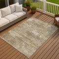 Machine Washable Indoor Outdoor Casual Ombre Chantille Rug