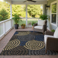 Machine Washable Indoor Outdoor Casual Ric Chantille Rug