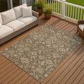 Machine Washable Indoor Outdoor Casual Traditional Chantille Rug