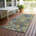 Machine Washable Indoor Outdoor Casual Zona Chantille Rug