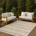 Machine Washable Indoor Outdoor Contemporary Avera Chantille Rug