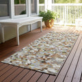 Machine Washable Indoor Outdoor Contemporary Halia Chantille Rug