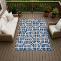 Machine Washable Indoor Outdoor Contemporary Senoia Chantille Rug