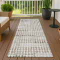 Machine Washable Indoor Outdoor Contemporary Warner Chantille Rug